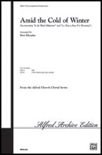 Amid the Cold of Winter SATB choral sheet music cover